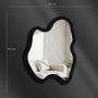 Wallity Ozgl505 Espejo Decorativo Plateado 38x50cm